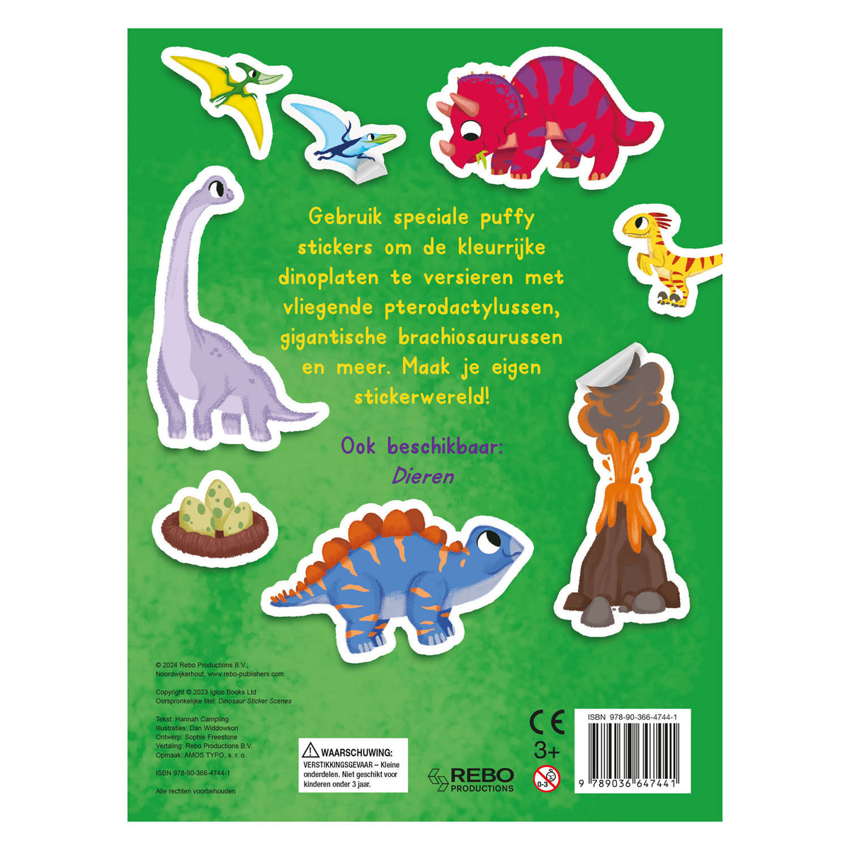 Rebo Publishers Dinos – Aufkleberspaß