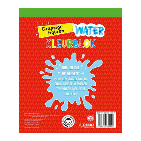 Lustige Aquarell-Blockfiguren von Rebo Publishers