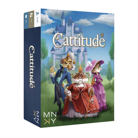 Rebo Publishers Mnky – Cattitude-Kartenspiel