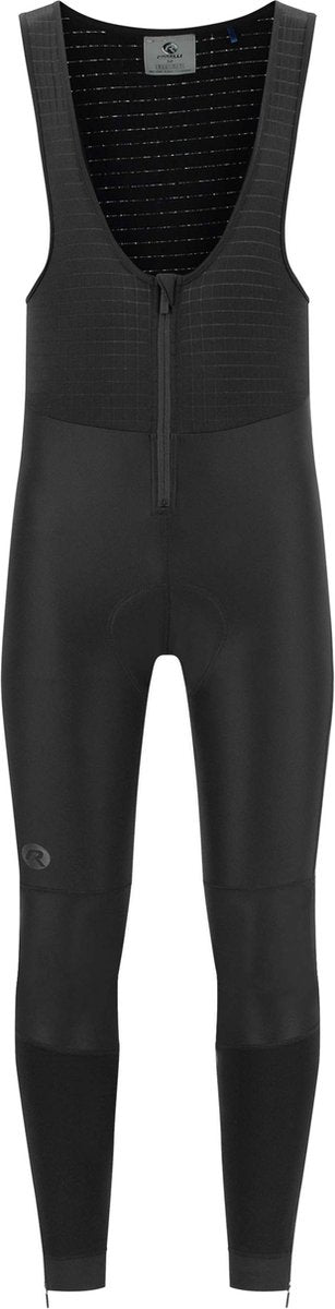 Rogelli deep winter lange fietsbroek heren - bretels - zwart - s