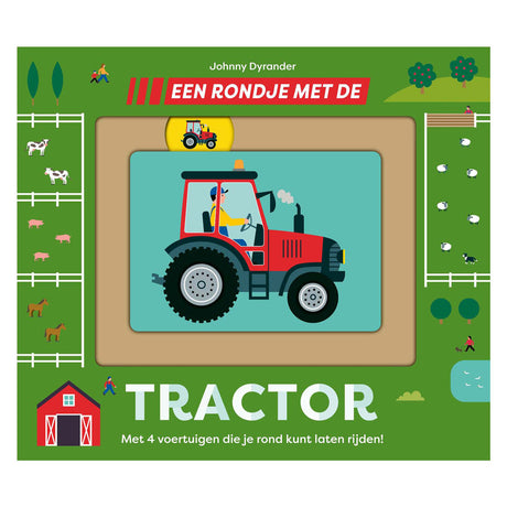 Gottmer-Verlegergruppe bei einer Fahrt mit dem Traktor