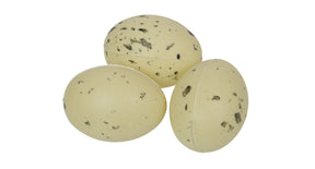 Pb. 48 plastic peewit eggs green 5 cm