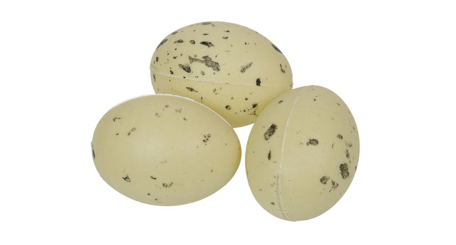 Pb. 48 plastic peewit eggs green 5 cm