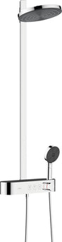Hansgrohe Pulsify S Showerpipe 2jet mit Duschtablett Select 400 Chrom