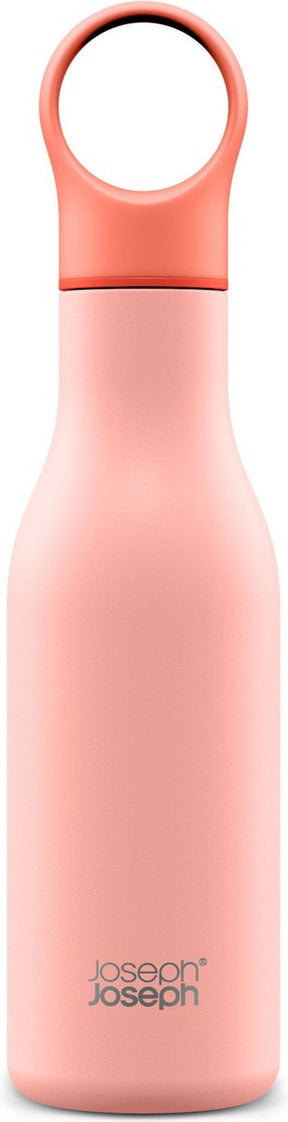 Joseph Joseph Thermoskanne, doppelwandig, 0,5 l, Koralle - | gehen