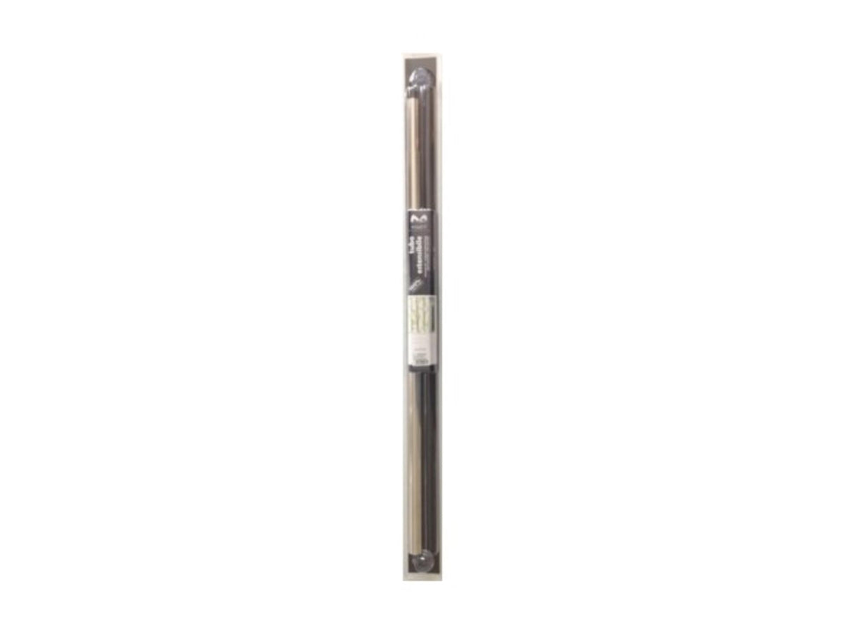 Wicotex Duschstange Tubo 75-135 Aluminium