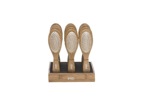 Source Balance Bambus-Haarbürste, Bambus-Haarbürste, 24 cm, rein
