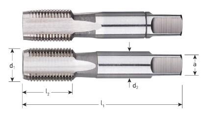 Rotec Handgewindebohrer-Set BSP G7 8