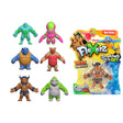 Toi-toys lustige Anti-Stress-Figur -Flexerz-3St. 6cm dehnbar 2sort