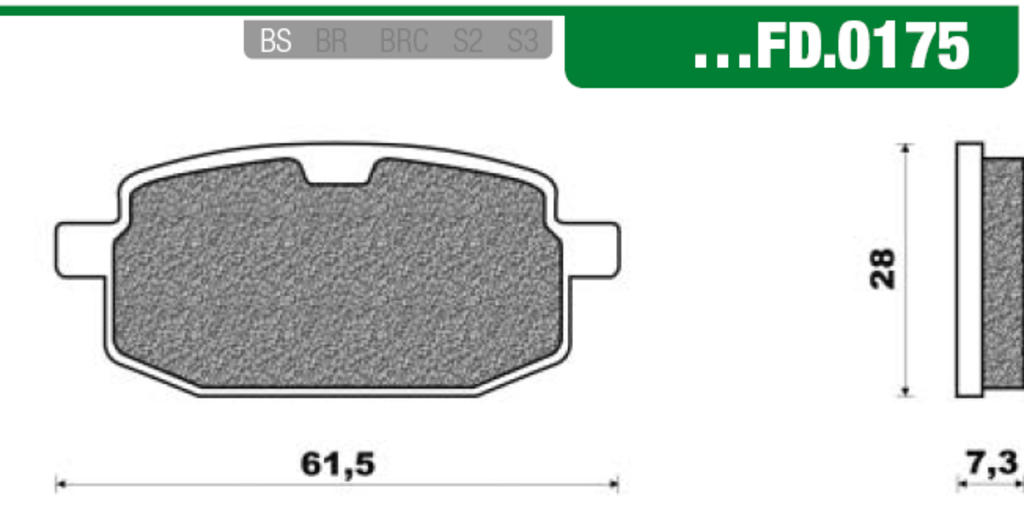 Newfren Bremsblock Set FD0175