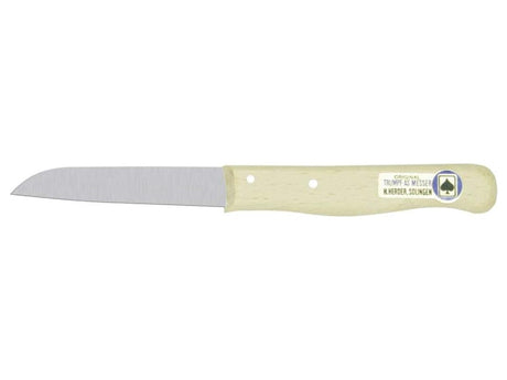 Herder h.h Schälmesser nicht Edelstahl schwarz Holz gerade 10 Stk