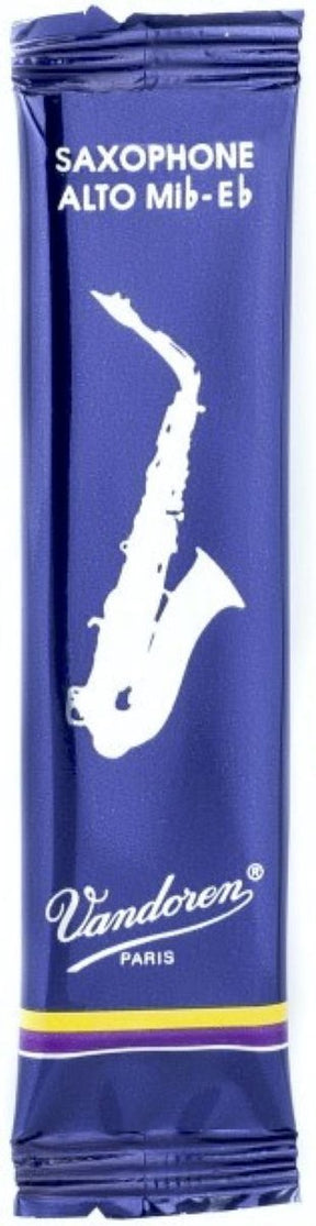 Vandoren klassisches Altsaxophon 1,5 Box mit 10 Blättern – Blatt für Altsaxophon