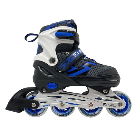 Street Rider Inlineskates blau schwarz, Größe 33-36