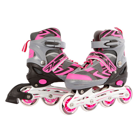 Street Rider Inlineskates rosa grau, Größe 37-40