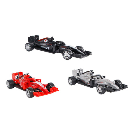 2-teiliger Formel-Rennwagen aus Druckguss, 13 cm