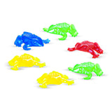 Stretch Reptilien 10cm 6 Stück auf Karte