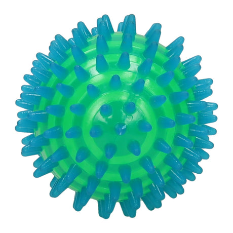 Hüpfball Spikey mit Licht 9cm