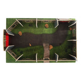 Dinoworld Wooden Dinosaur Park mit Wachtturm -Spielset