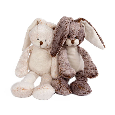 Nimm mich mit nach Hause Kuscheltier Hase Plüsch sitzend