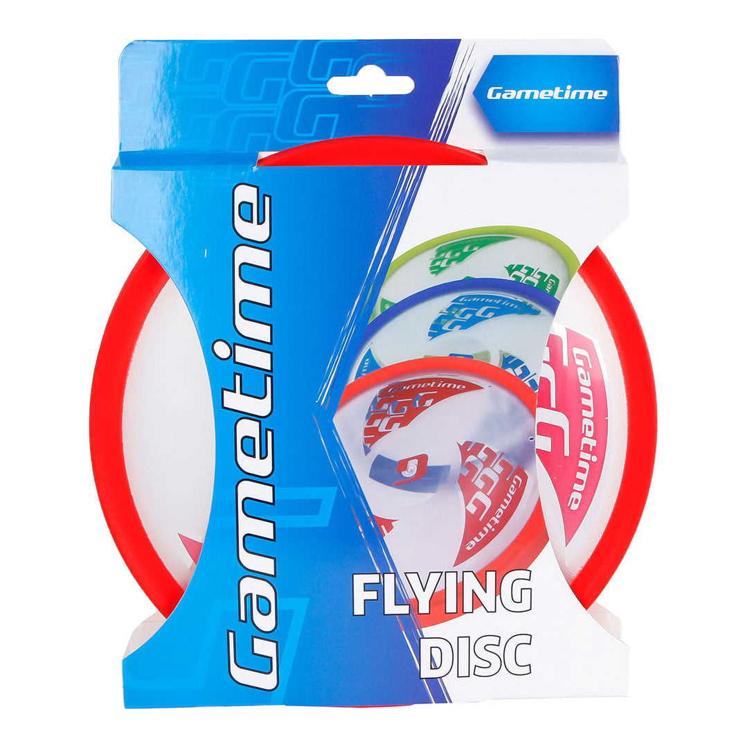 Gametime transparentes Frisbee – 22 cm – 1 Exemplar – ultimatives Frisbee – Ring – Spiel – Sommer – Outdoor