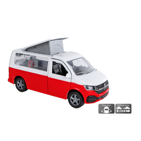 Kinderglobus VW Transporter Camper zurückziehbar 13,5 cm