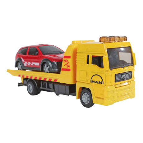 Herren-Kinder-Globus-Truck-Bergungsfahrzeug mit Auto, 19 cm