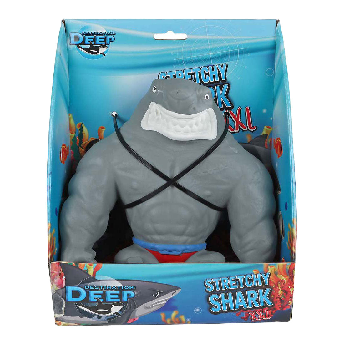 Zieltiefer Super-Stretch-Hai, 22 cm