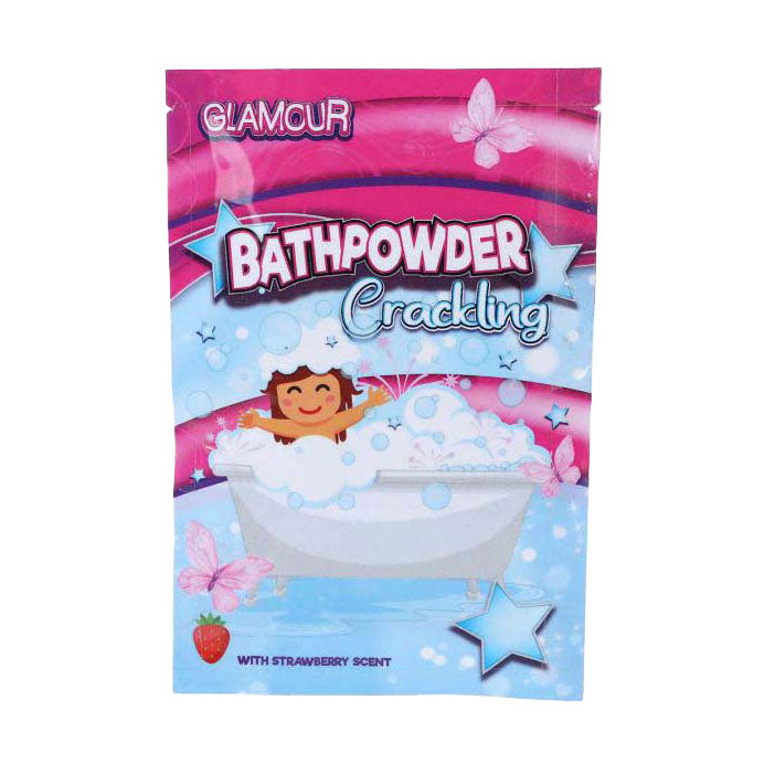 Glamour Crackle-Badepulver mit Duft, 30 Gramm