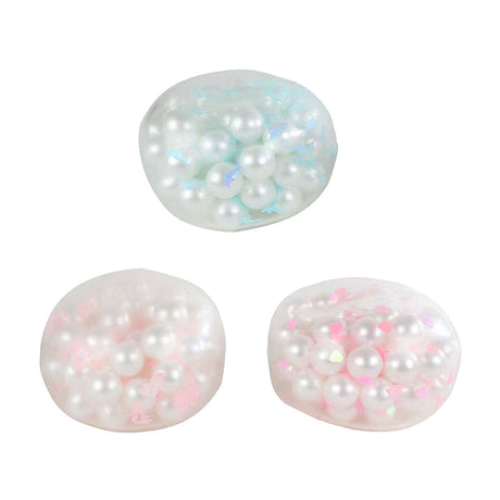 Glamour Anti-Stress-Craquelé-Perlenkugel, 9,5 cm