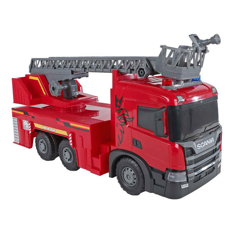2-Spiel-Scania-LKW-Feuerwehrauto-Reibung mit Licht und Ton
