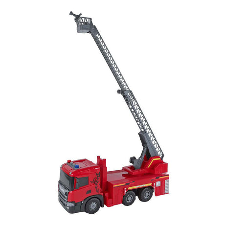 2-Spiel-Scania-LKW-Feuerwehrauto-Reibung mit Licht und Ton