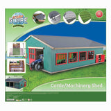 Kinderglobus Stall mit Stauraum und Weide 1:32