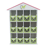 Kinder-Aufbewahrungsbox Globuspferd mit 12 Boxen