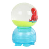 Schüttelnder Ball, der Meerestiere surft