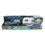 Kinderglobus Volvo Ex90 mit Wohnwagen 30cm