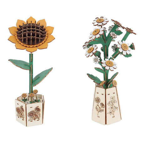 Machen Sie Ihre eigenen Holzblumen von Manen Veenendaal BV – 20,5 cm