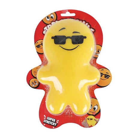 Emoji-Puppe Squeeze Anti-Stress 4ass 17cm