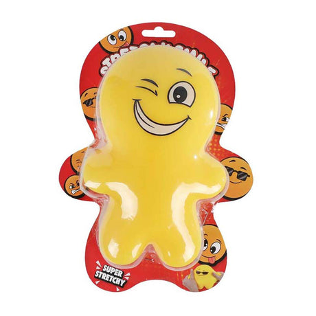 Emoji-Puppe Squeeze Anti-Stress 4ass 17cm