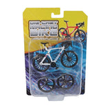 Metalen racefiets met reservewielen - 10cm