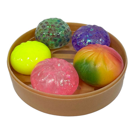 Kawaii fidget dumplings mix in stoommand - 5st.