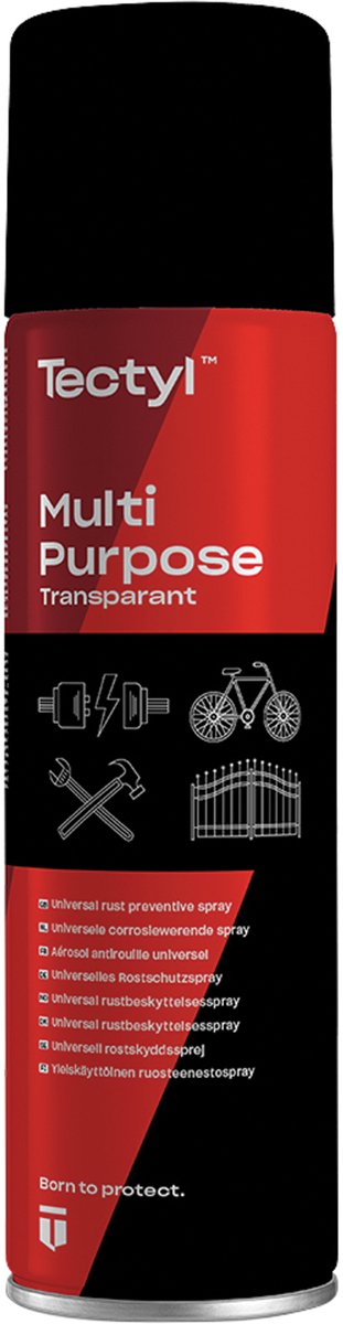 Tectyl multifunktional transparent – korrosionsbeständig – lösungsmittelverdünnt – auf Harzbasis – transparent – korrosionsbeständige Verbindung – in Aerosoldose – 500 ml