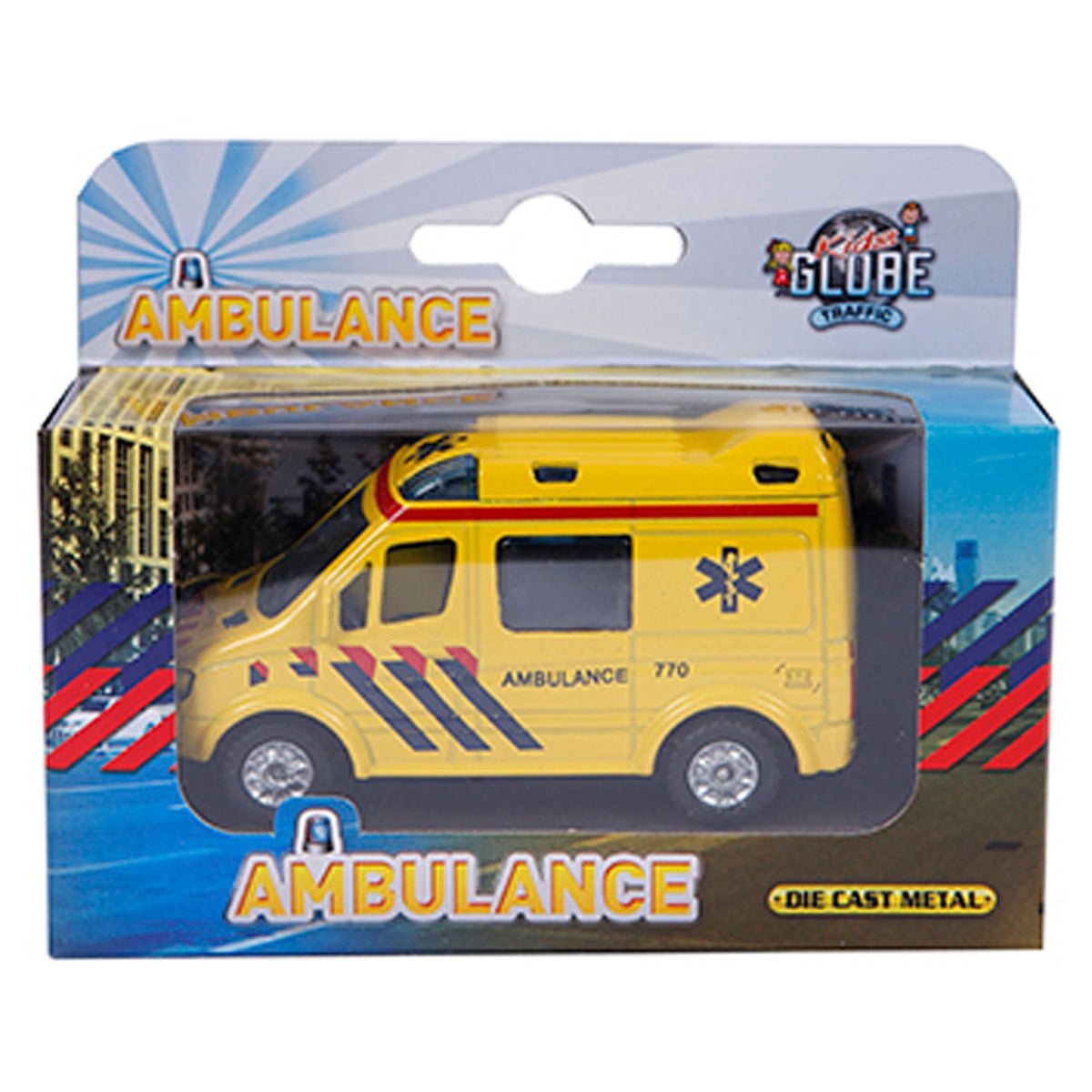 Kids Globe Druckguss-Krankenwagen nl