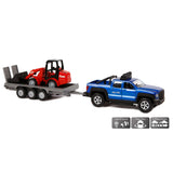 Kinderglobus, Geländewagen mit Anhänger und Schaufel, 30 cm