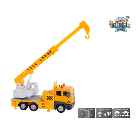 Kinderglobuskran aus Druckguss, 15 cm