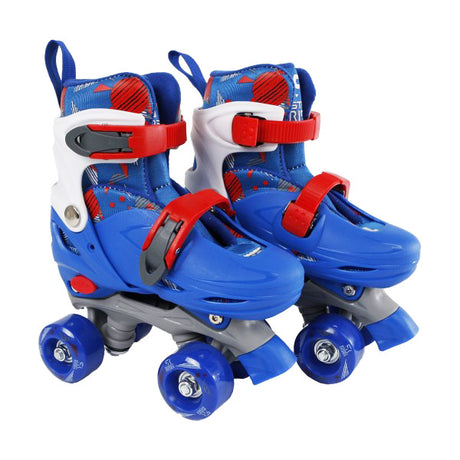 Street Rider Roller Skates Blau einstellbar, Größe 31-34
