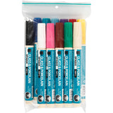 Kreativunternehmen https: www.cchobby.nl Glas-und-Porzellan-Marker-Liniendicke-2-4-mm-undurchsichtig-verschiedene-Farben-12-teilig-1-Box