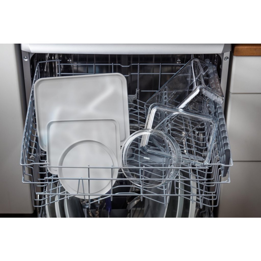 Pyrex-Schüssel mit Kunststoffdeckel 0,8l