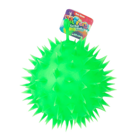 Toi-toys pufferz pufferbal -spikes- 20cm 230gr 6ass