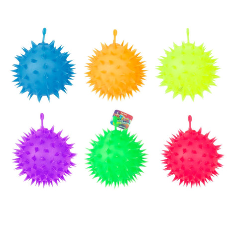 Toi-toys pufferz pufferbal -spikes- 20cm 230gr 6ass