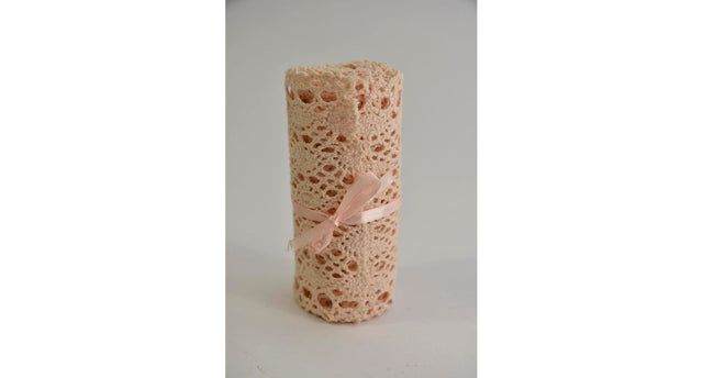 Stiffed lace cm15x1,8mt skin